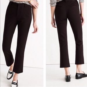 Madewell Cali Demi boot - black dress pant